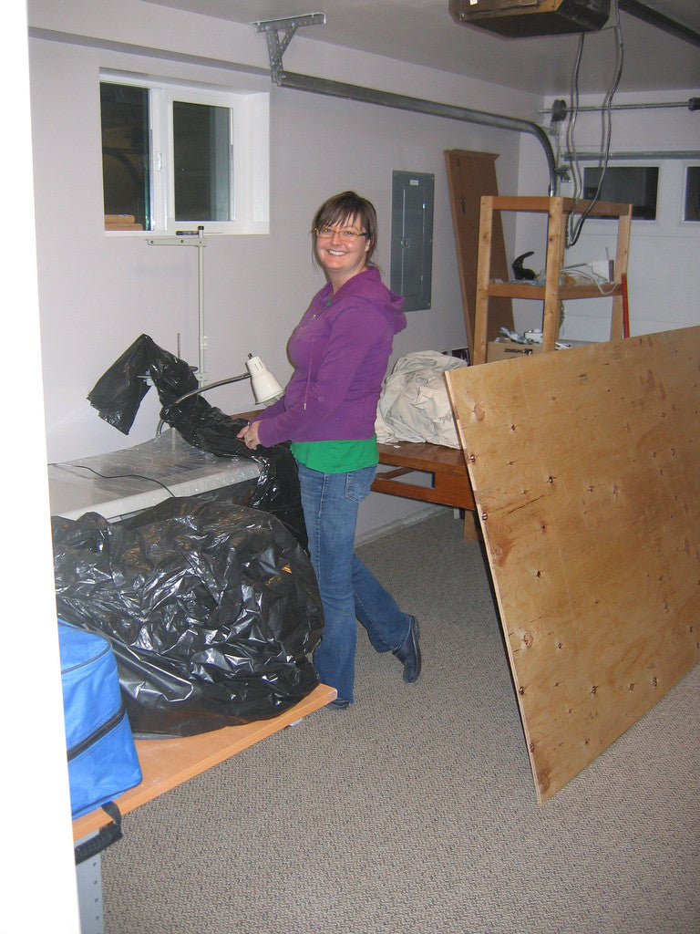 unpacking my phinney ridge studio!