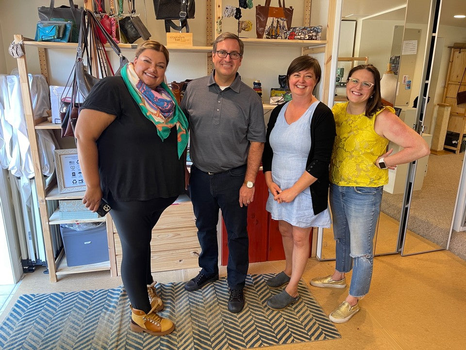  Amazon's surprise visit to the Crystalyn Kae studio!