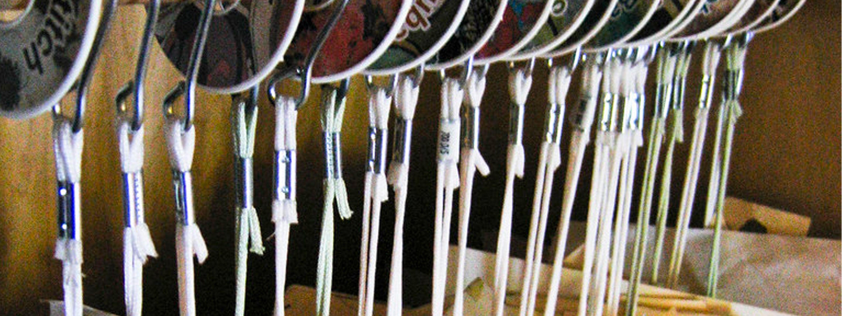 A colorful way to organize my patterns