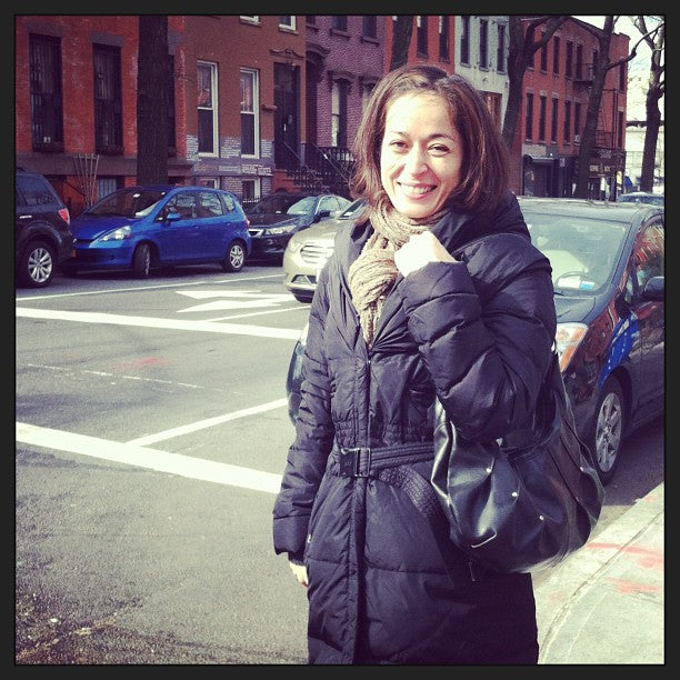 Just met Linda on the street in Park Slope: