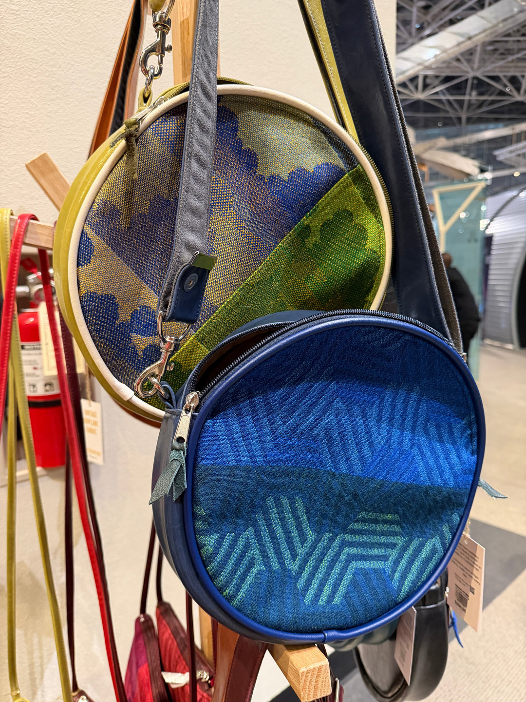 museum of flight vintage airplane fabric purses