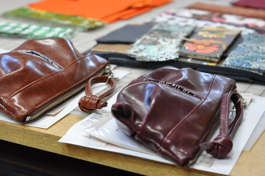 multitasking: shipping bags and making new ones