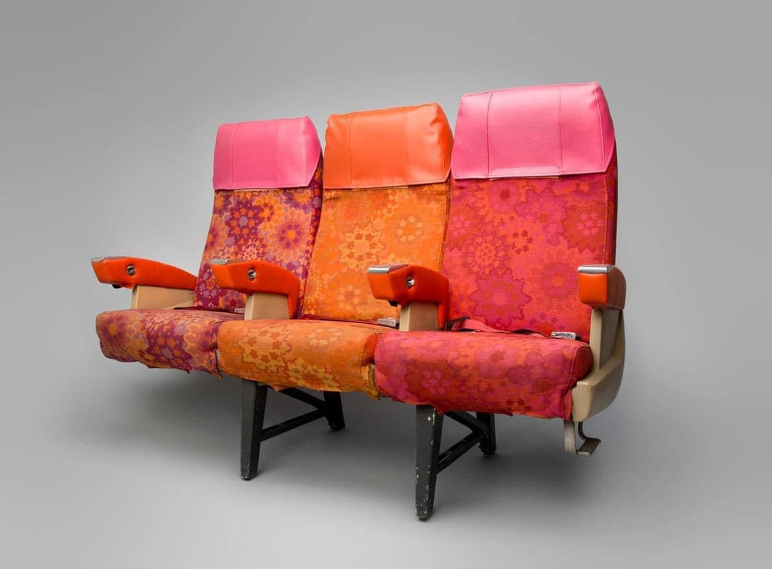 Vintage Airplane Fabric Bags