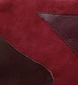 leather patchwork bags