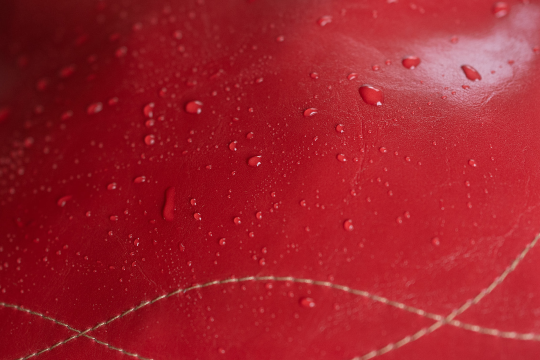 CrystalynKae red vegan bags