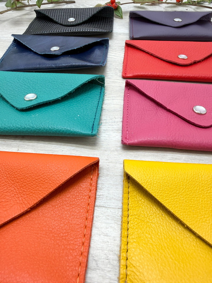 Card Case Wallet - Recycled Leather