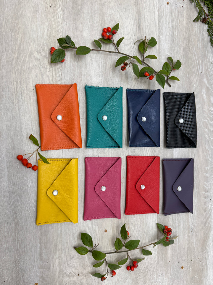 Card Case Wallet - Recycled Leather