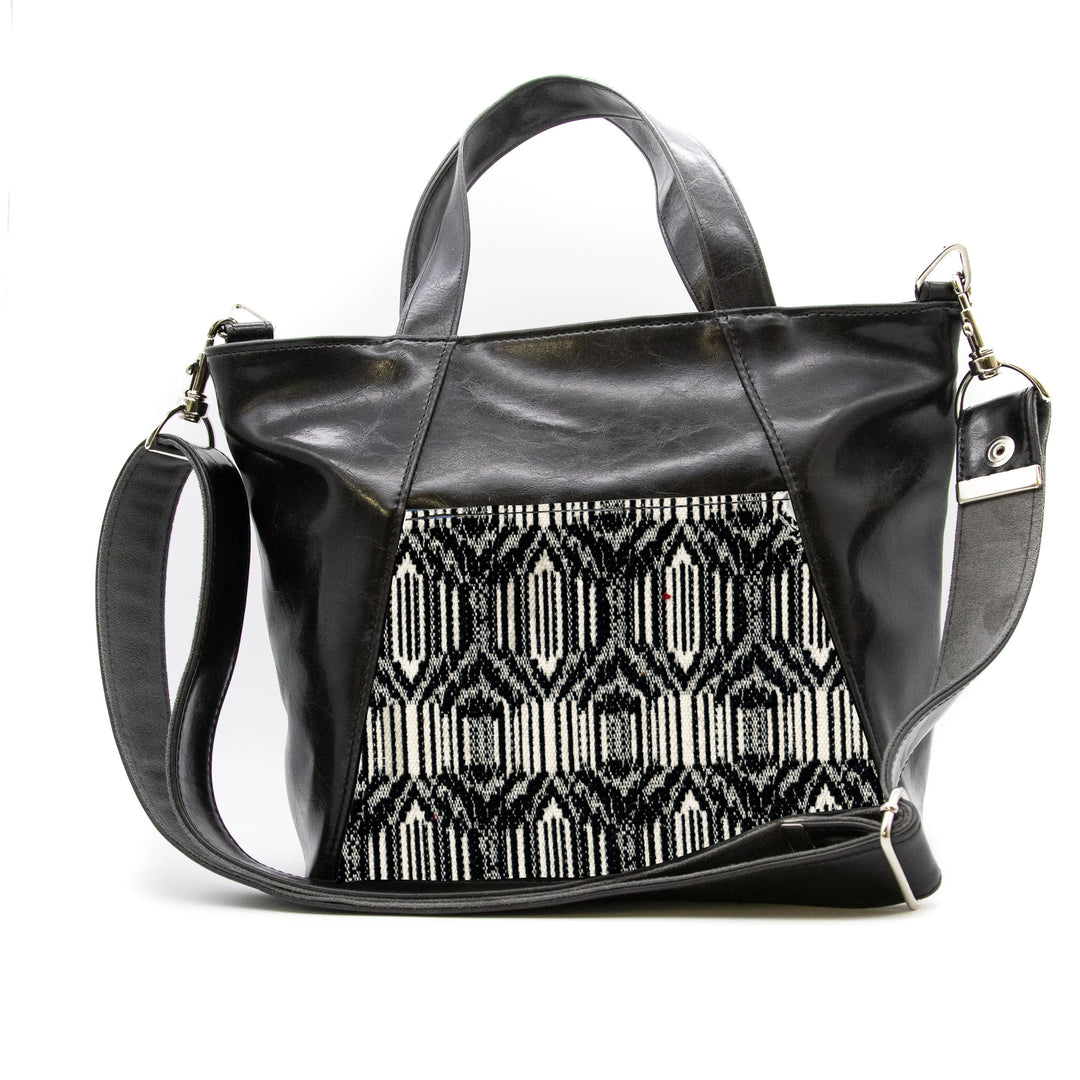 Mini Troubadour Tote - Glaze Coated Canvas Machine Washable Bag