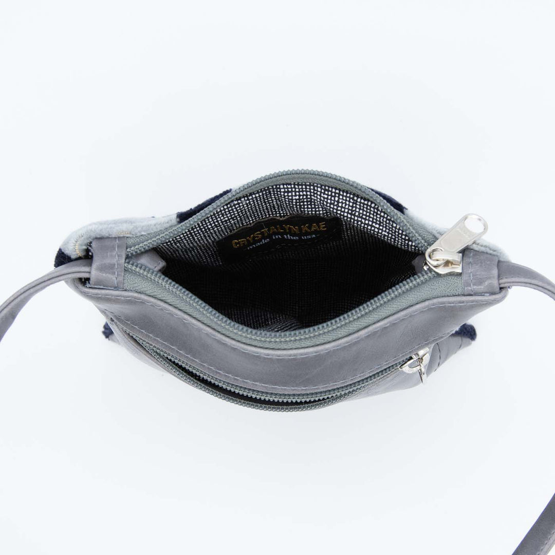 Cha Cha Small Crossbody Bag - Vintage Midcentury Fabric