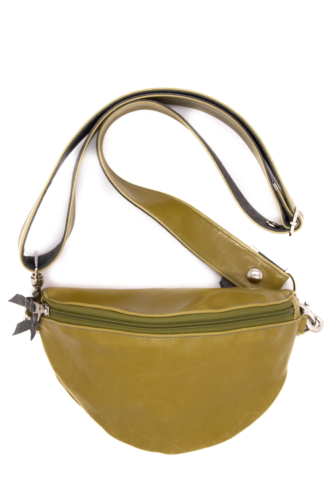 Fanny Pack from Glazed Vegan Leather made in USA#color_citrine
