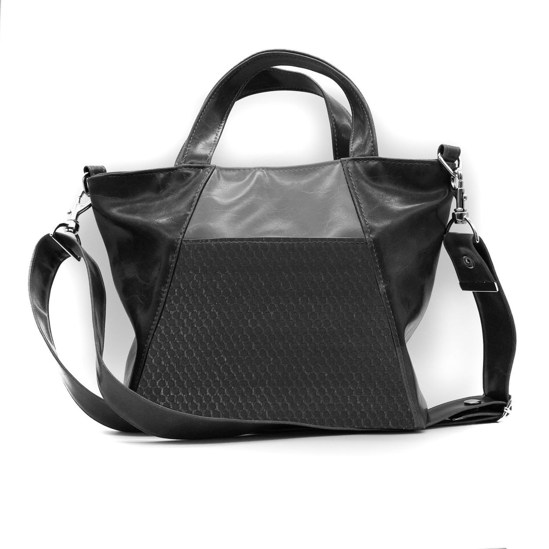 Mini Troubadour Tote - Glaze Coated Canvas Machine Washable Bag