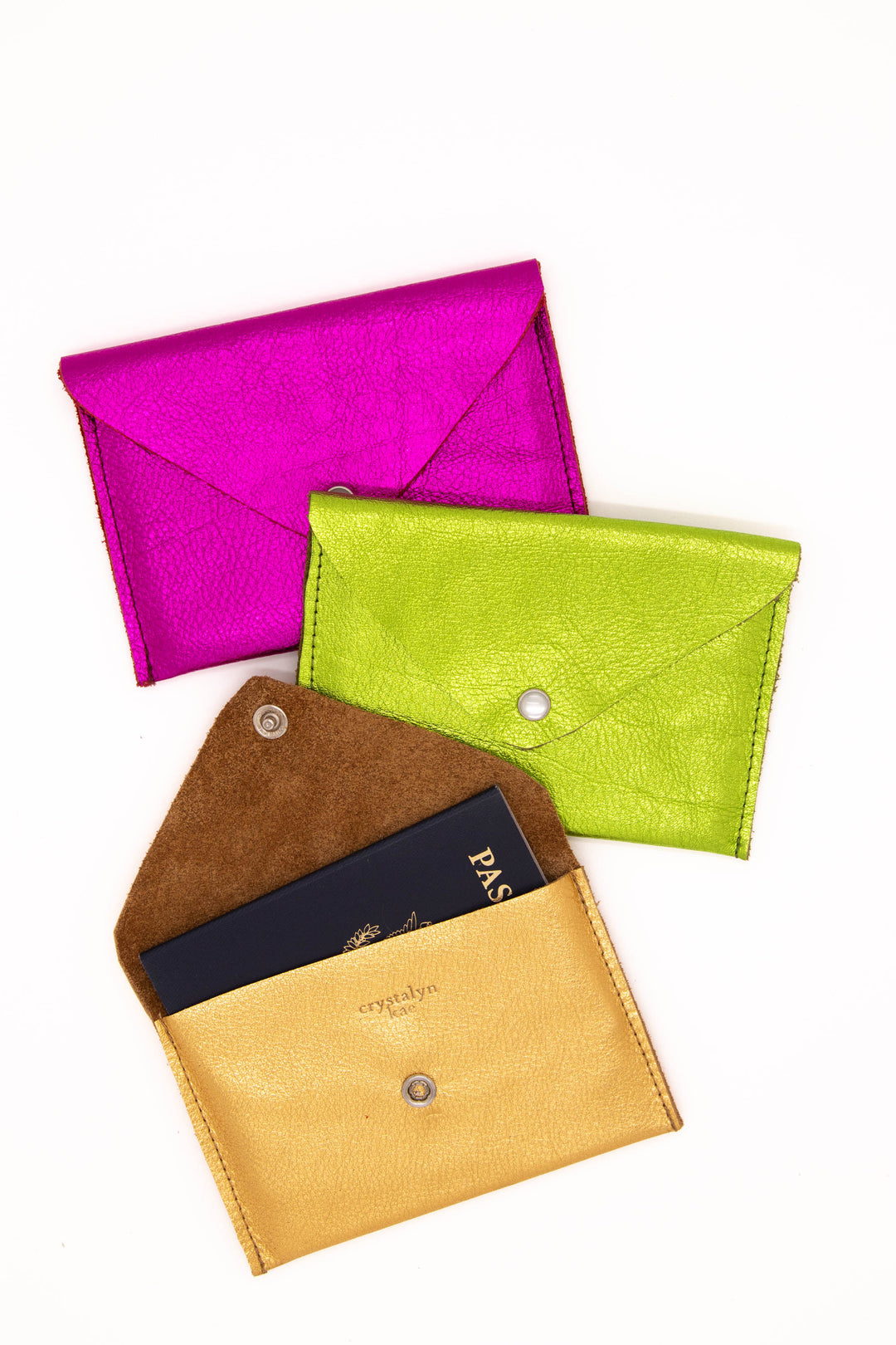 Passport Case Wallet - Recycled Leather