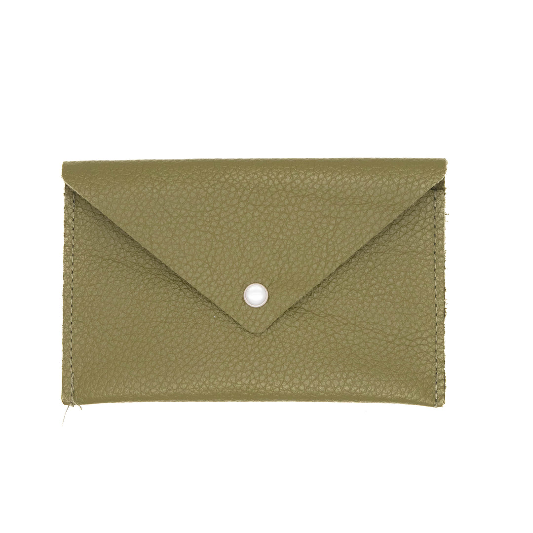 Passport Case Wallet from Leather made in USA#color_cactus-green