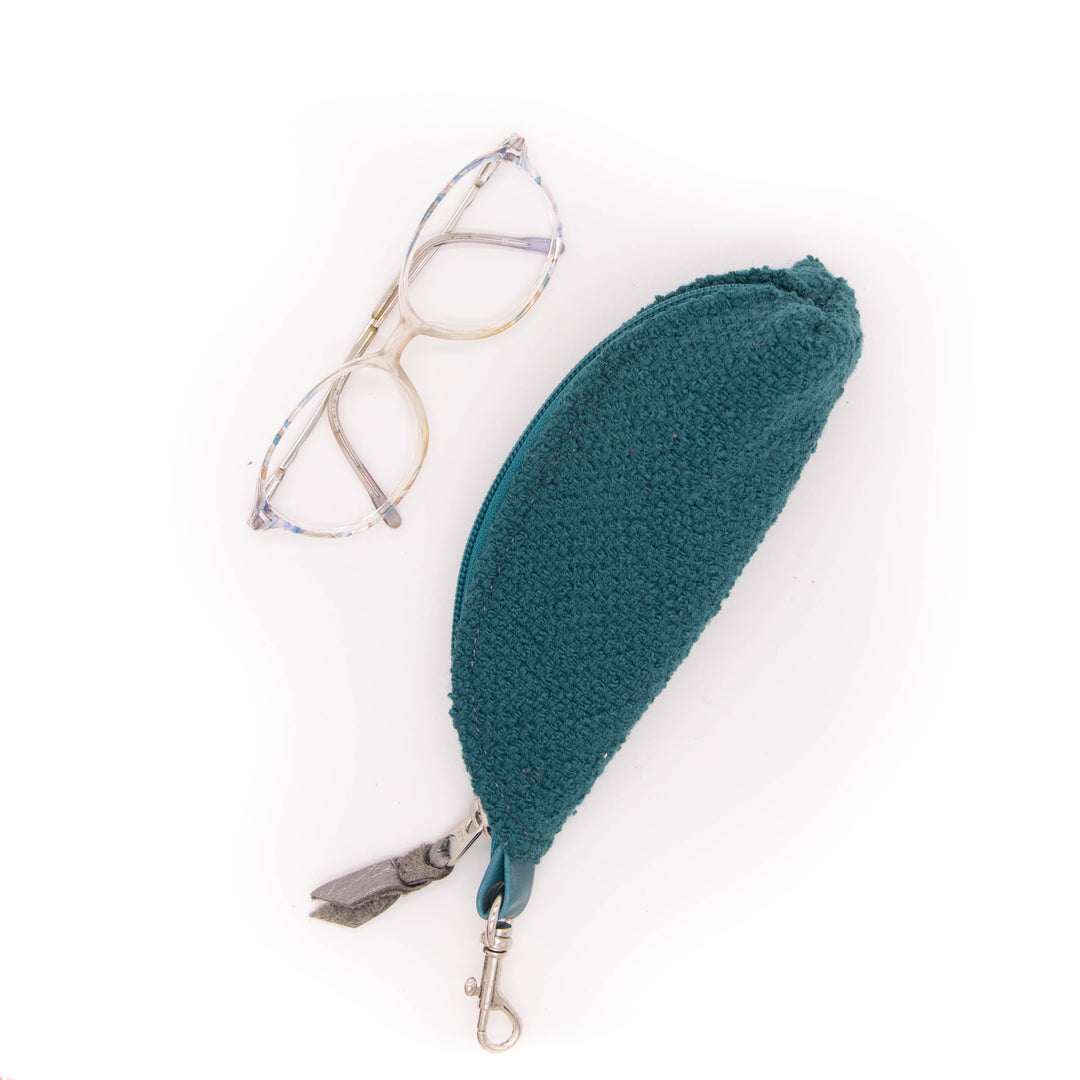 Glasses Cases made in USA#color_teal-boucle