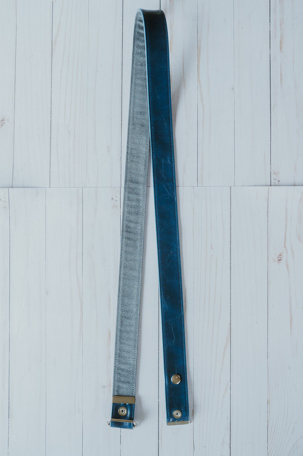 navy blue vegan crossbody strap for bags