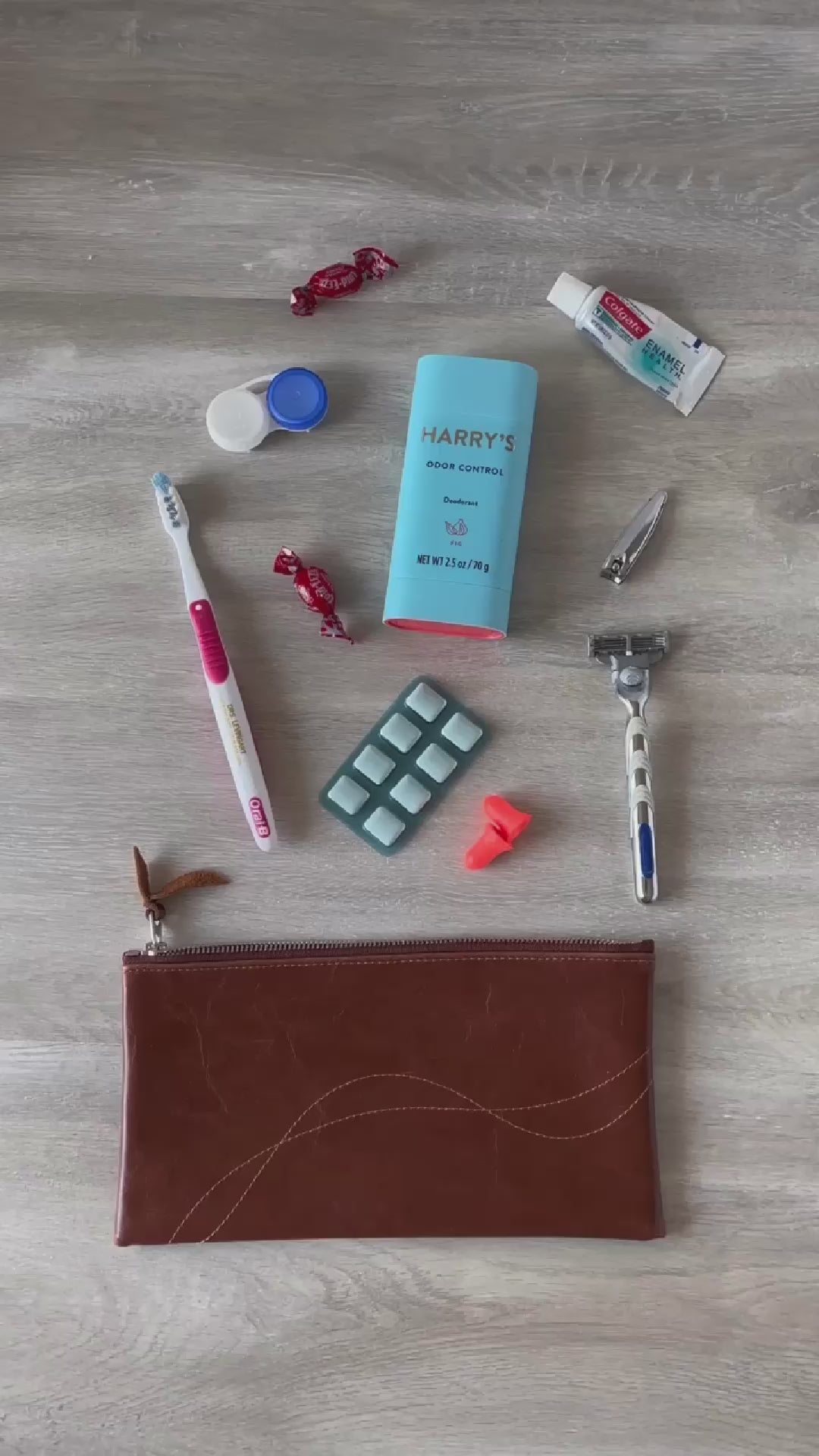 Large Valet Pouch- Limited Edition Vintage Fabric