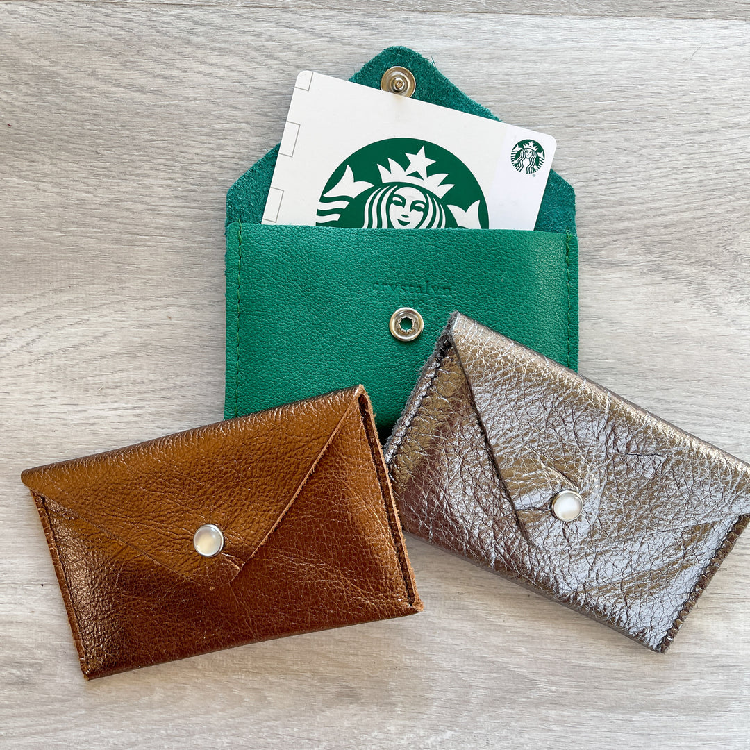 Card Case Wallet - Recycled Leather